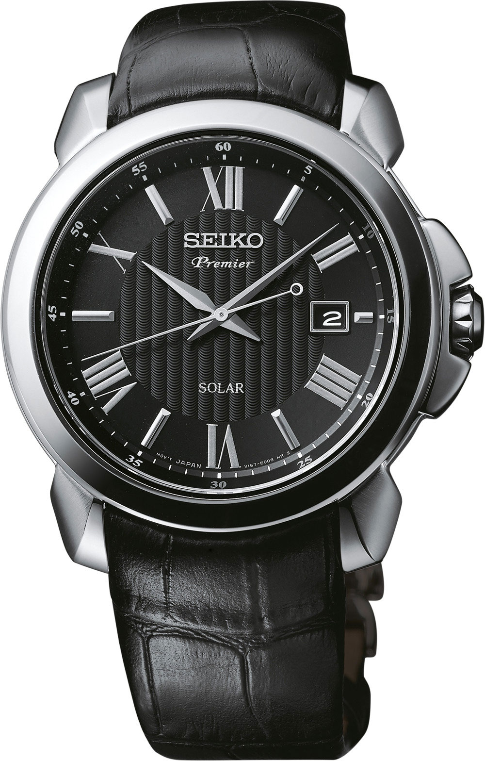 Seiko Premier Sne455p2 Solar Erkek Saati Gunduz Saat