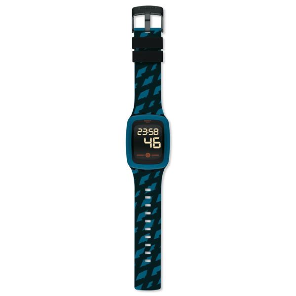 Swatch Touch Zero Two Svqb100 Dijital Saat Gunduz Saat