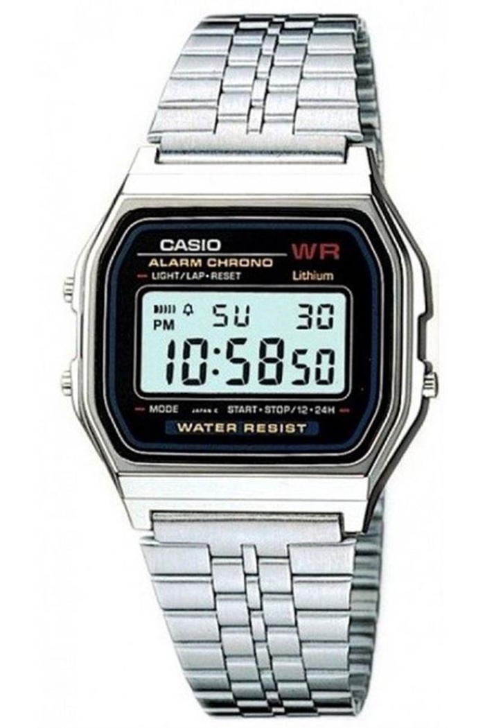 Casio A159w-n1 Retro Metal Dijital Kol Saati | Gündüz Saat