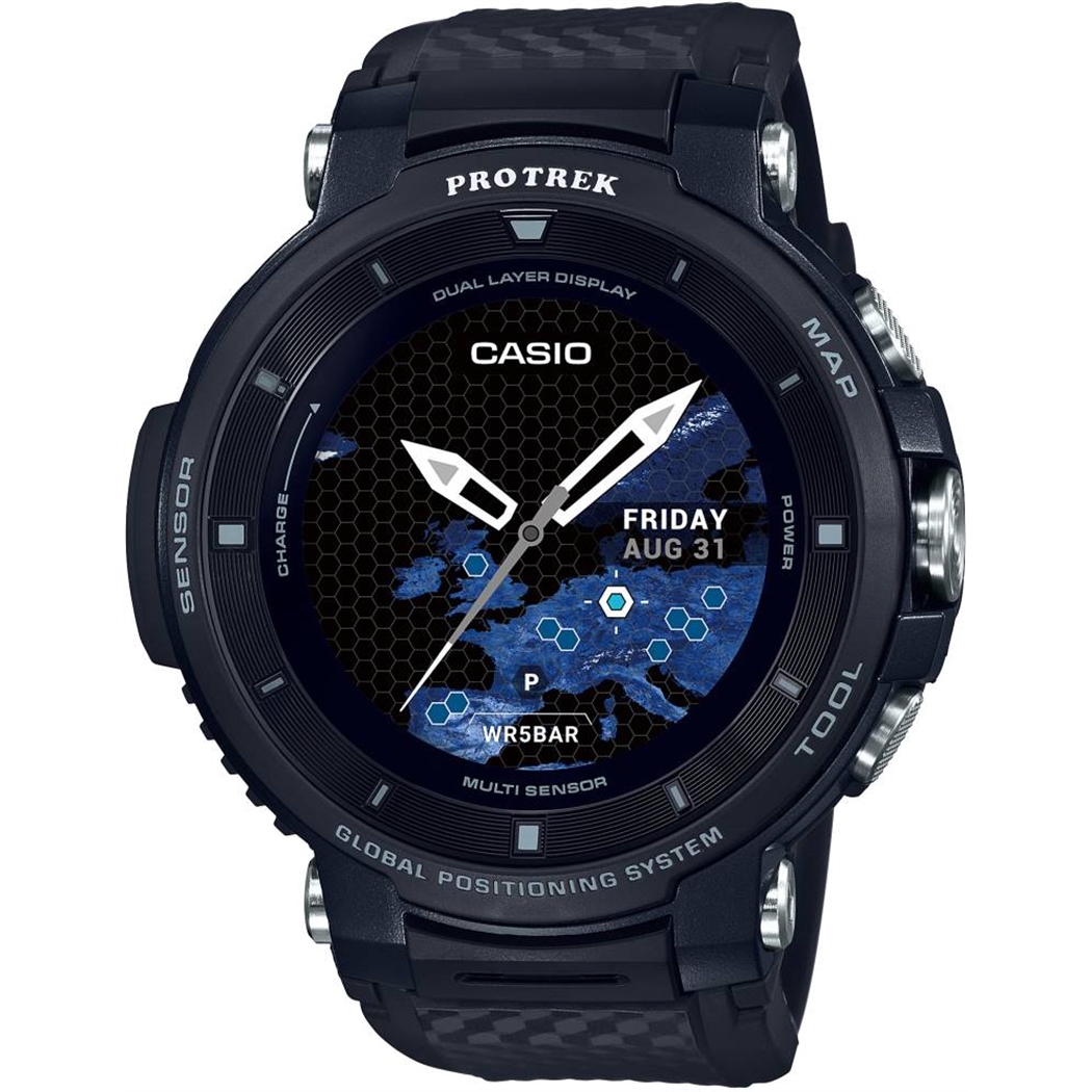 Casio Protrek Akıllı Kol Saati WSD-F30-BKAAD | Gündüz Saat