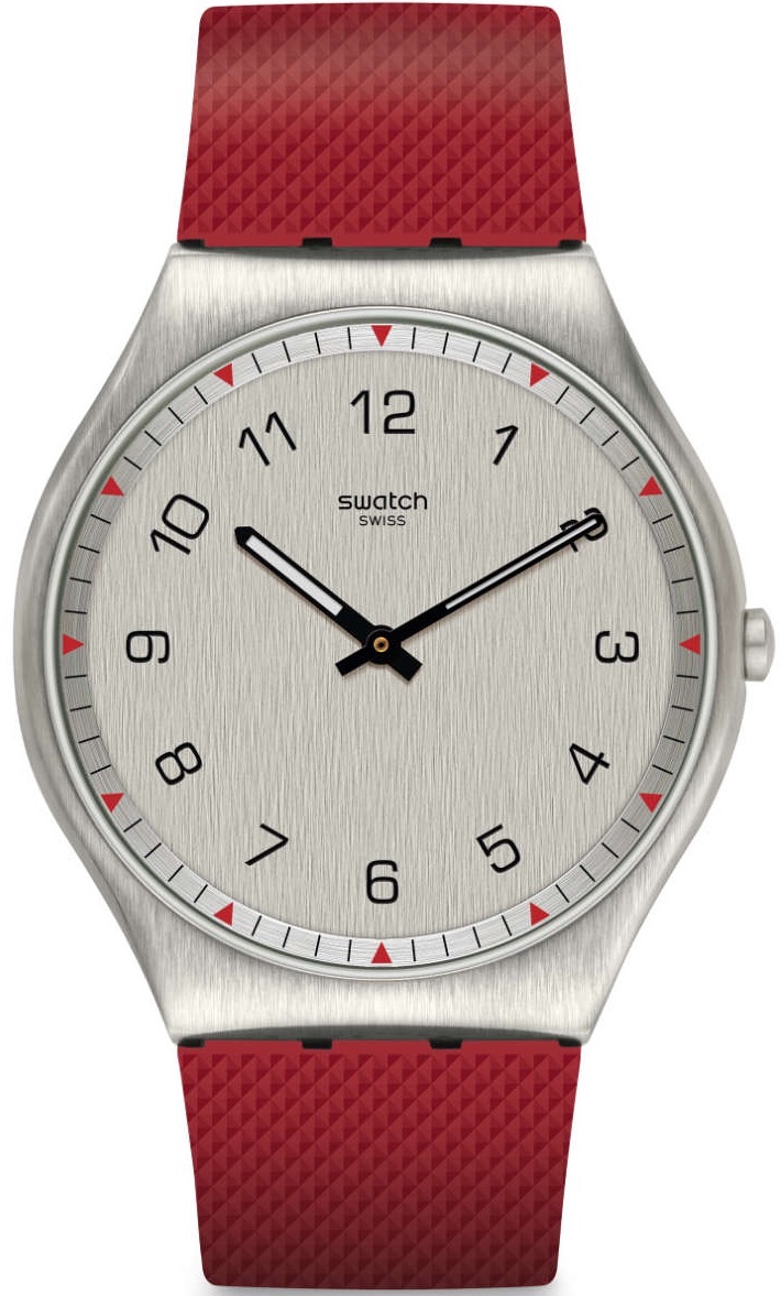Swatch SS07S105 Skinrouge Erkek Kol Saati Gündüz Saat