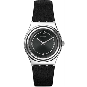 Swatch YLS214 (Ø 33 MM) Siyah Bayan Saati 