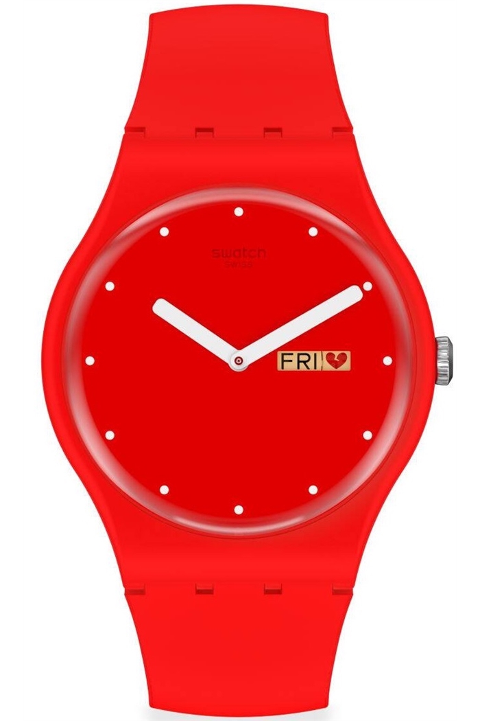Swatch Suoz718 Sevgililer Günü Özel Saati