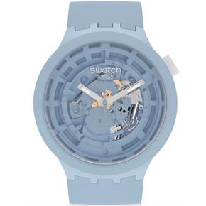 Swatch Sb03n100 C-BLUE Big Bold Ceramic