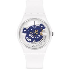 Swatch So31w103 TIME TO BLUE SMALL