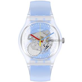 Swatch Suok156 CLEARLY BLUE STRIPED