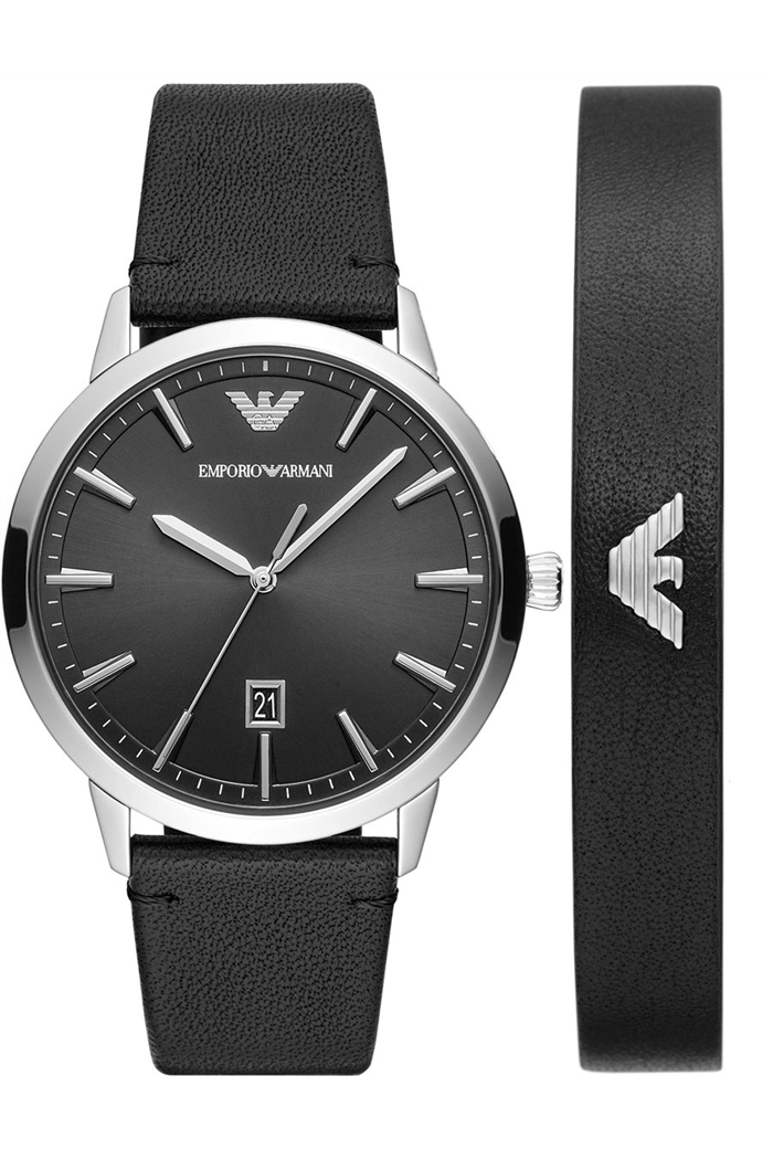 Emporio Armani Ar80064set Erkek Kol Saati ve Bileklik Seti