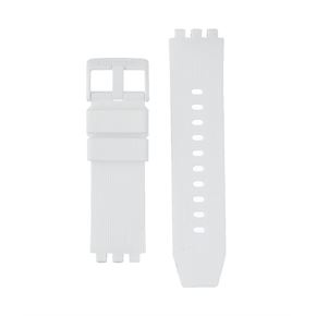Swatch Asb02w400 Big Bold Chorono Silikon Kordon