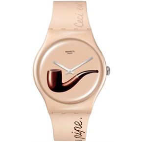 Swatch So29z124 LA TRAHISON DES IMAGES BY RENE MAGRITTE