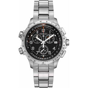 Hamilton KHAKİ AVİATİON X-WİND GMT CHRONO QUARTZ H77912135