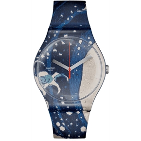 Swatch Suoz351 THE GREAT WAVE BY HOKUSAI & ASTROLABE