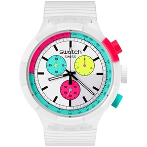 Swatch Sb06w100 THE PURITY OF NEON