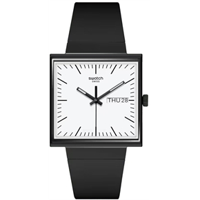 Swatch So34b700 WHAT IF…BLACK?