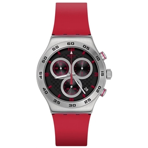 Swatch Yvs524 CRIMSON CARBONIC RED