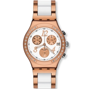 Swatch Ycg406g DREAMWHITE ROSE Kadın Kol Saati