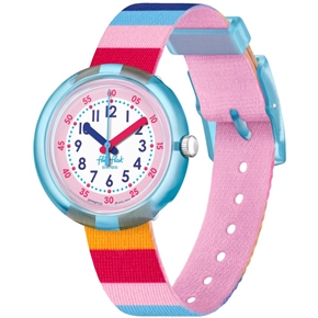 Flik Flak Fpnp113 STRIPY PINK Çocuk Kol Saati