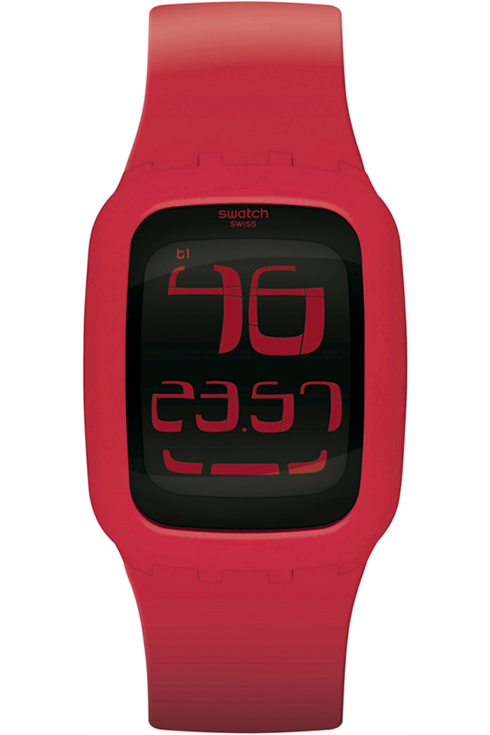 Swatch Surr102 TOUCH CHILI Dijital Kol Saati