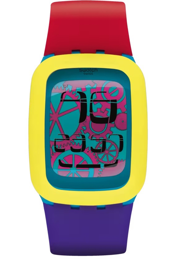 Swatch Surs101 YELLOW TANG Dijital Kol Saati
