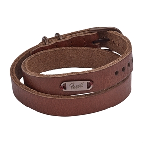 Fossil Jf04127-200 Erkek Deri Bileklik