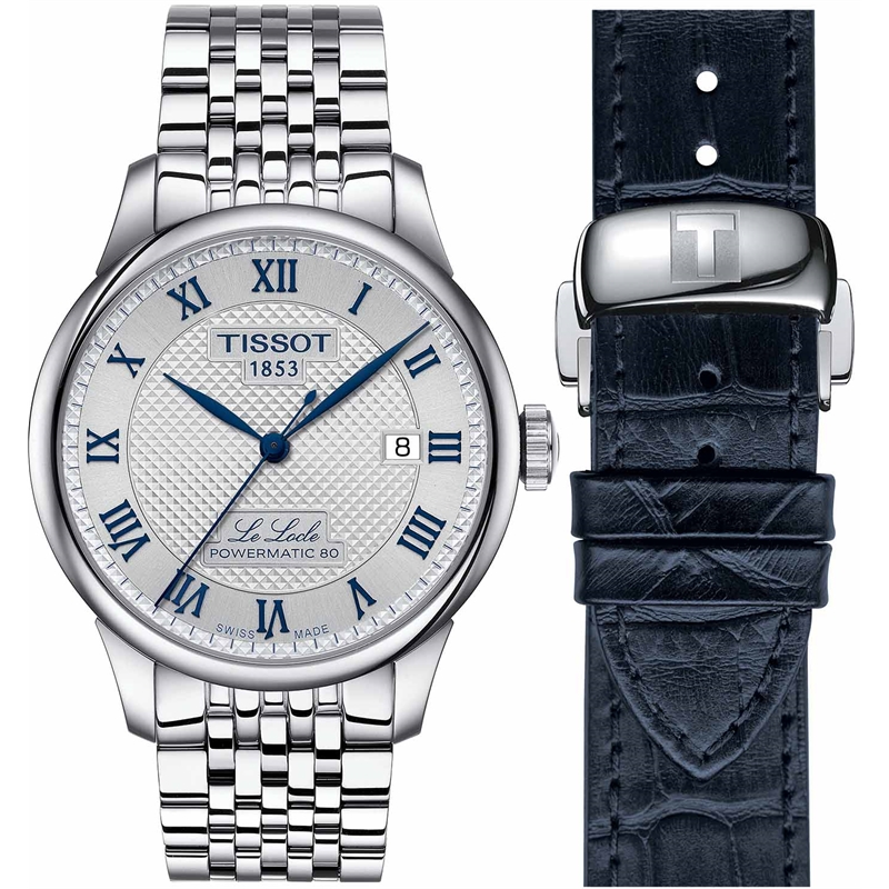 Tissot LE LOCLE POWERMAT C 80 20TH ANN VERSARY T006.407.11.033.03 Gunduz Saat