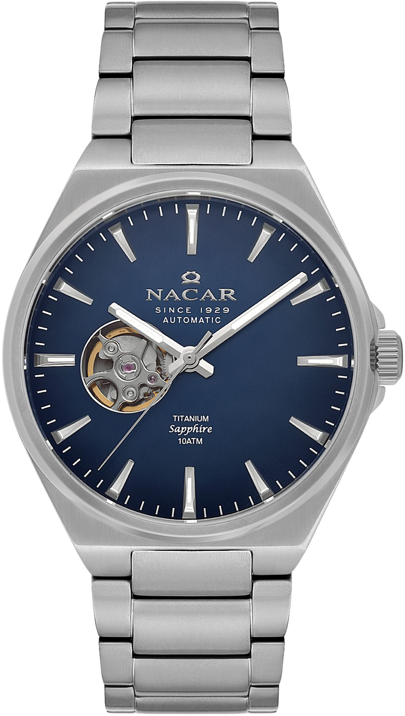 AMONAIL様 Nacar Nc33-258378-Alm Titanyum Otomatik Erkek Saati | Gündüz Saat