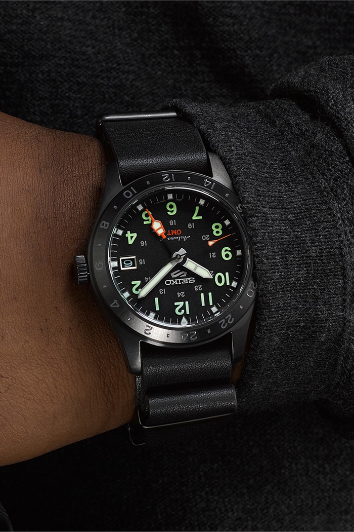 Seiko5 Sports Field GMT SSK025K Otomatik Erkek Saati