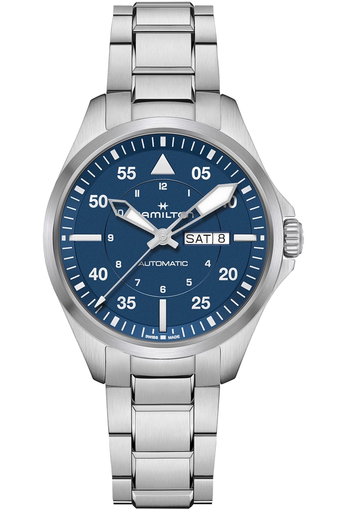 Hamilton Khaki Aviation Pilot Day Date Auto H64635140