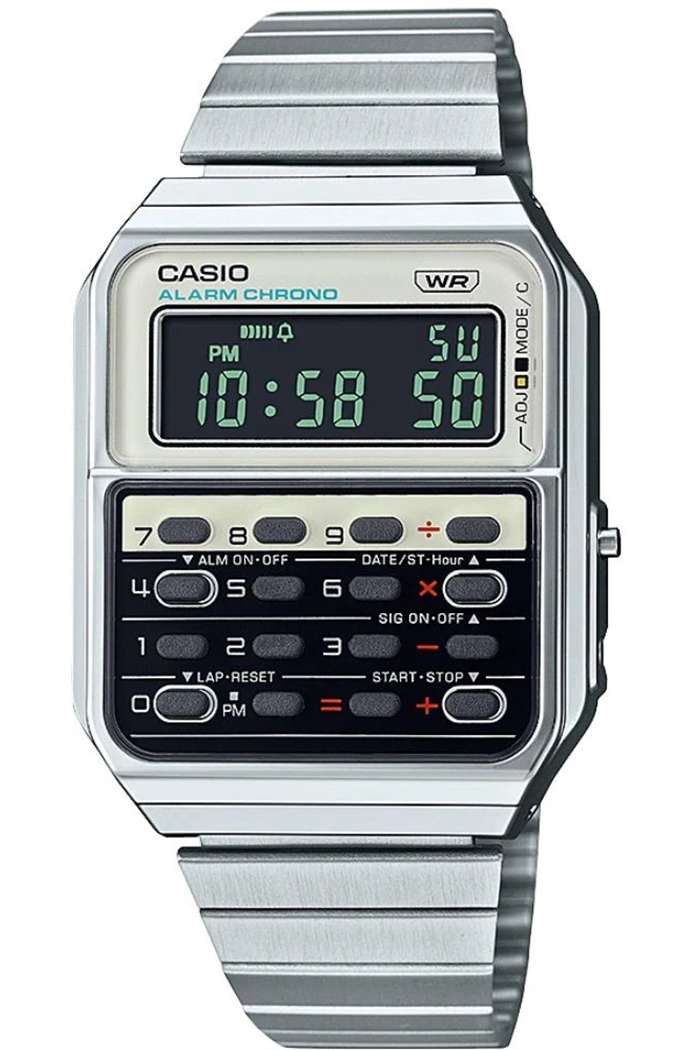 Casio Ca-500We-7Bdf Hesap Makineli Kol Saati