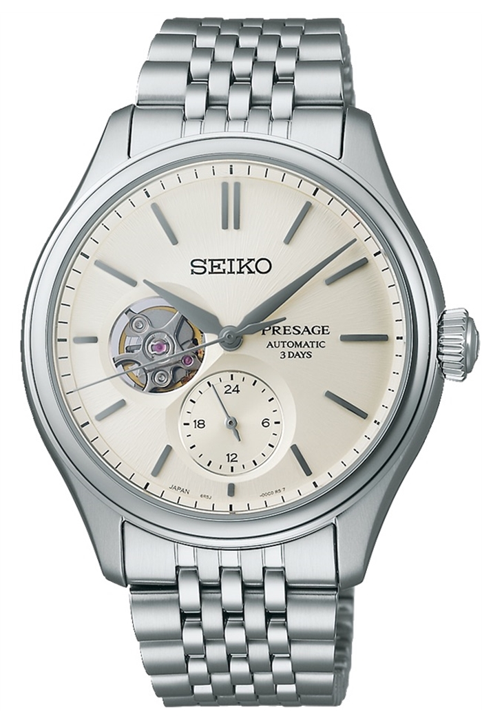 Seiko SPB469J Presage Classic Series Shiro-iro Open Heart Otomatik Erkek Kol Saati