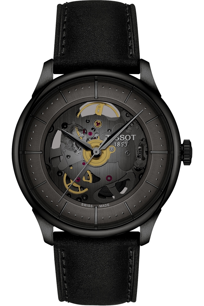 Tissot Chemin des Tourelles Skeleton 39mm T1398363644100
