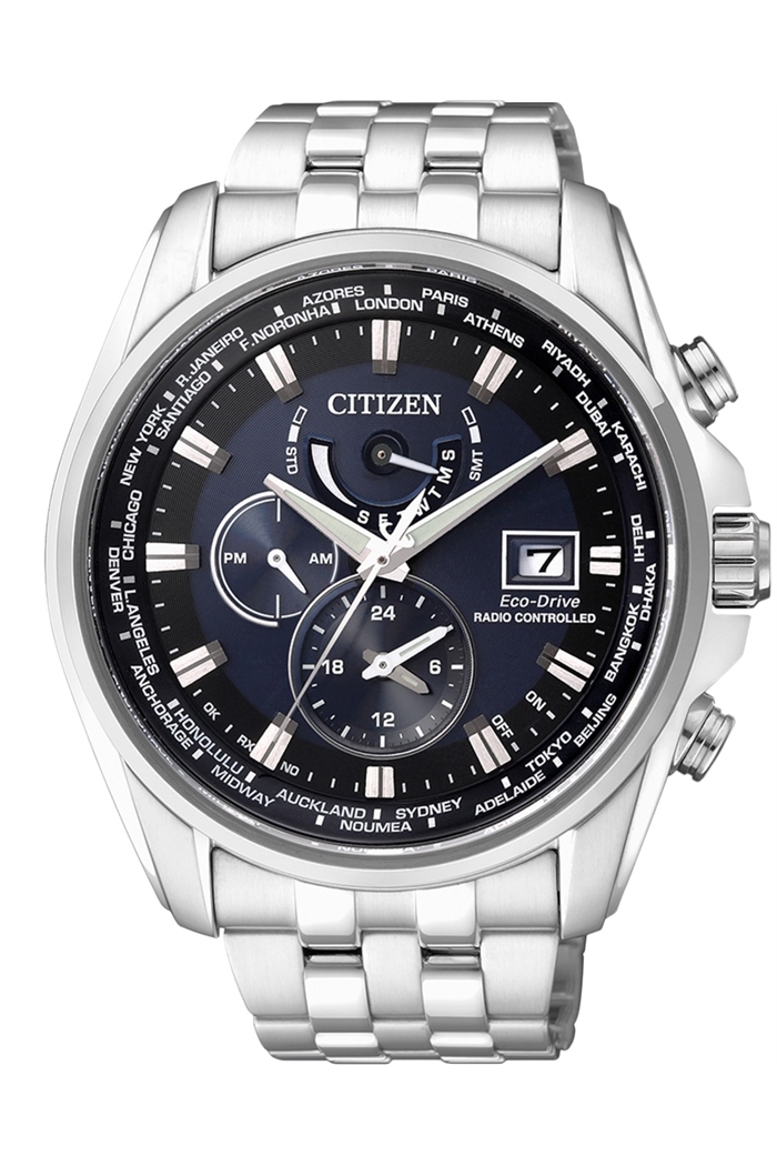 Citizen At9030-55L Dual Time Eco-Drive Radyo Kontrollü