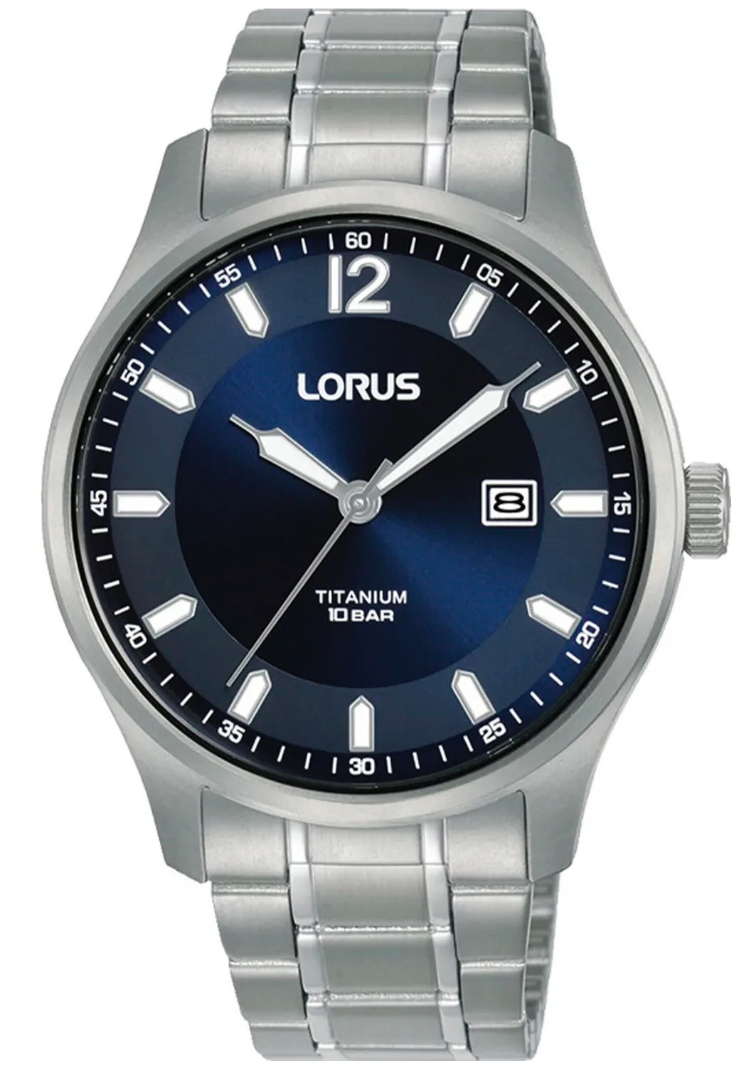 Lorus Rh997qx9 Titanyum Erkek Kol Saati Gunduz Saat