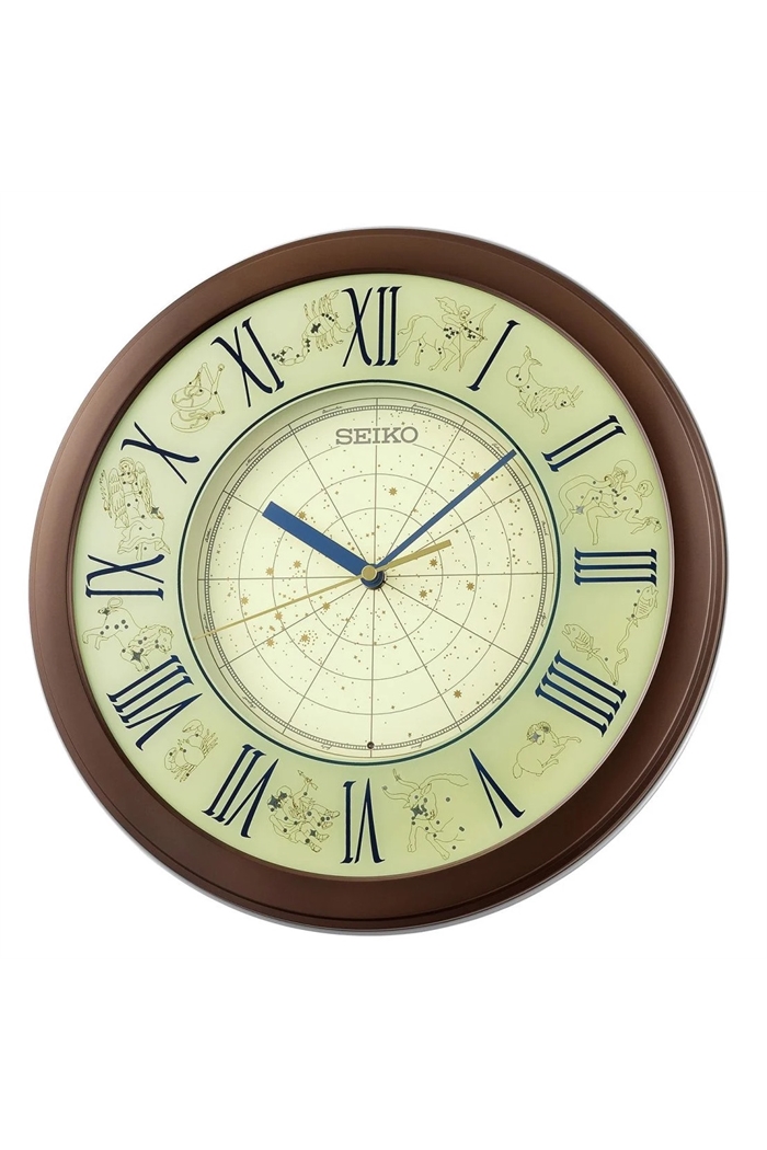 Seiko Qha013b Led Aydınlatmalı Duvar Saati