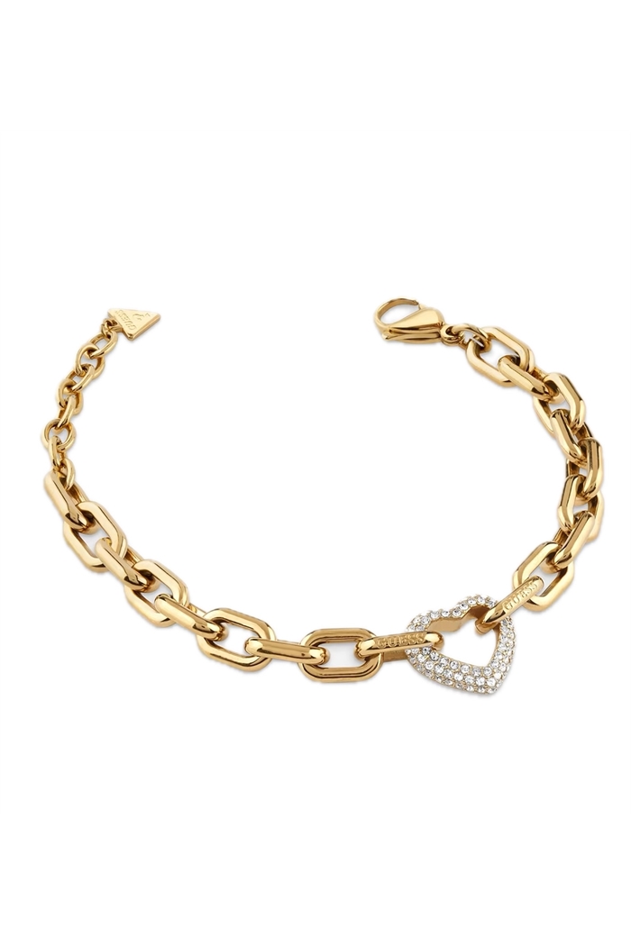 Guess Jgujubb05016jwygs Kadın Kalpli Bileklik
