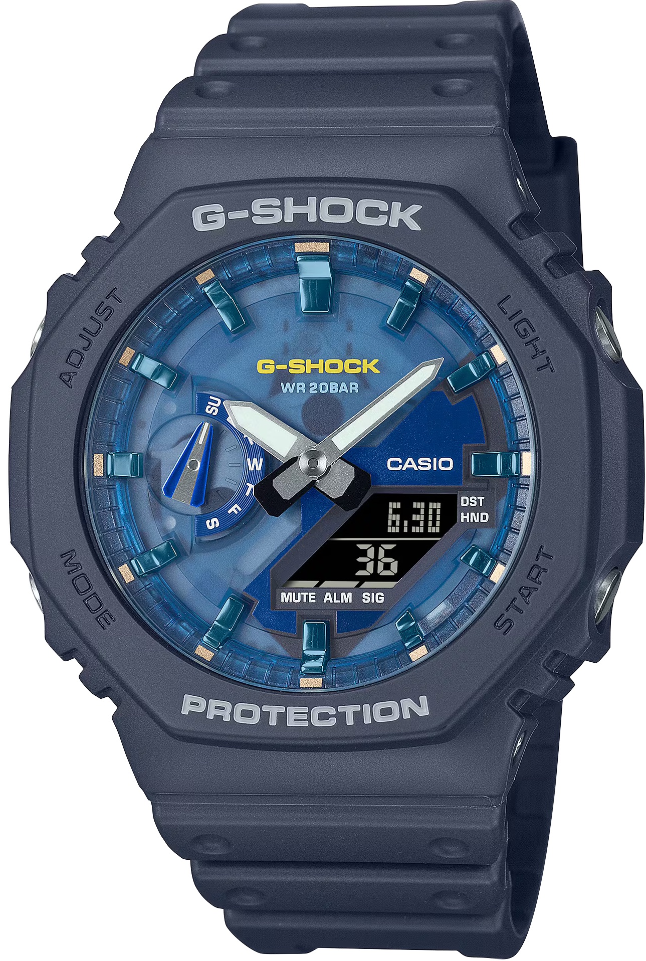 Casio Ga-2100As-2Adr G-Shock Erkek Kol Saati | Gündüz Saat