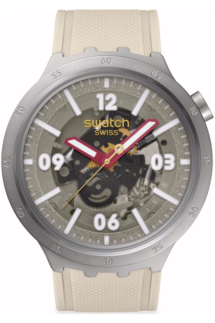 Swatch Sb07s125 Big Bold Confident Moment Erkek Quartz 47mm Saat