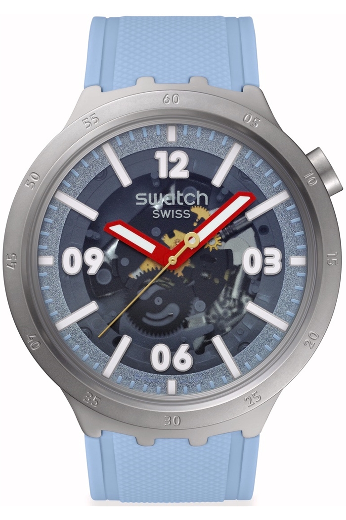 Swatch Sb07s122 Big Bold Swatch Big Bold Moment Erkek Quartz 47mm Saat