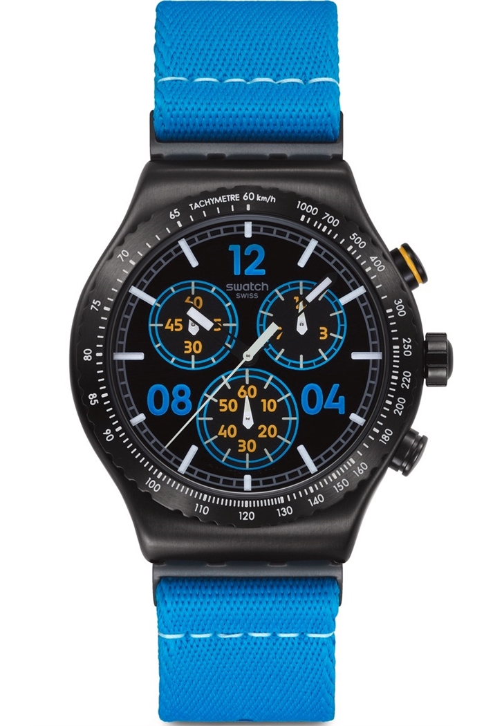 Swatch Yvb100 Irony Moments in Blue Unisex Quartz Saat
