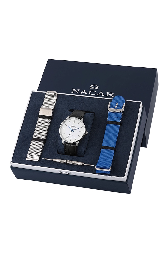 Nacar Nc31-2970125-Awl1 Erkek Yedek Kordonlu Saat