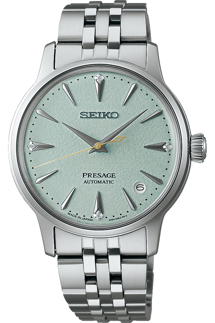 Seiko SRPL63J Presage Frozen Mojito Diamond Cocktail Time Otomatik Kadın Kol Saati