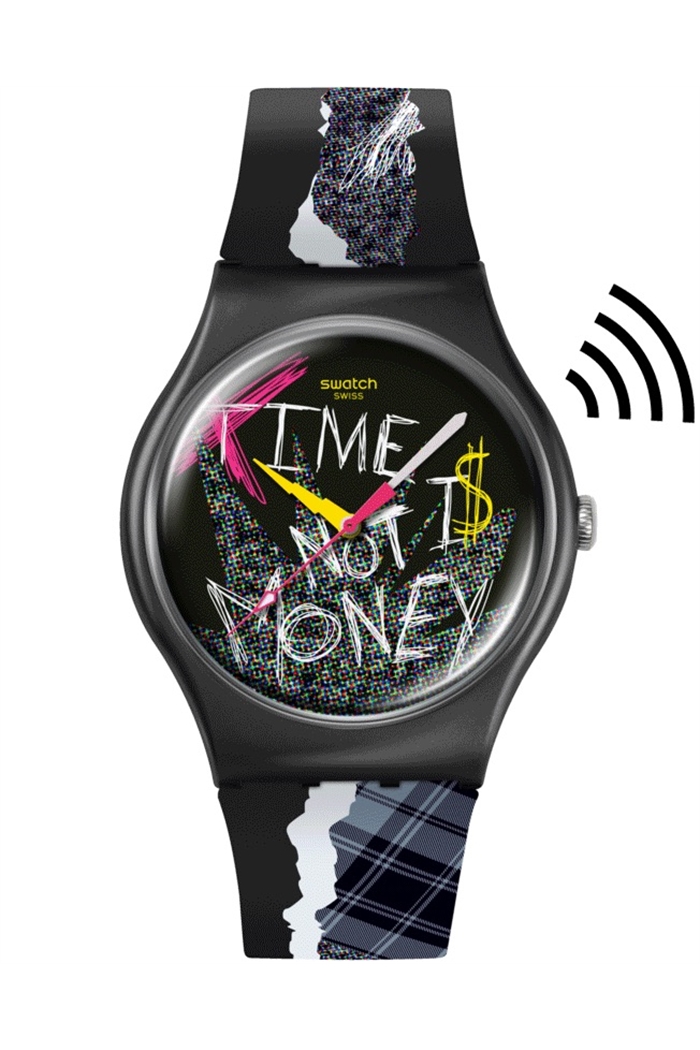 Swatch So32b122-5300 BLANK CHECK