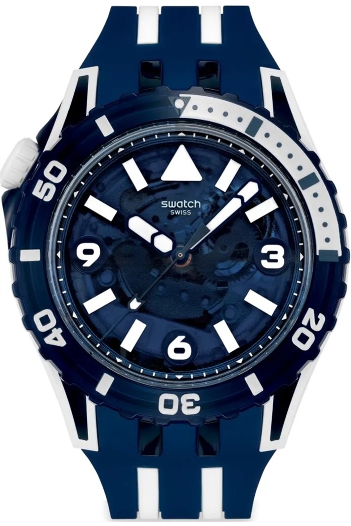 Swatch Black Sea Nettle SSCU09B100 Unisex Quartz Saat | Gündüz Saat