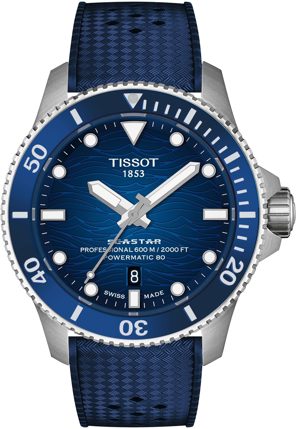 Tissot Seastar 2000 Powermatic 80 T1209071704100 - Otomatik Erkek