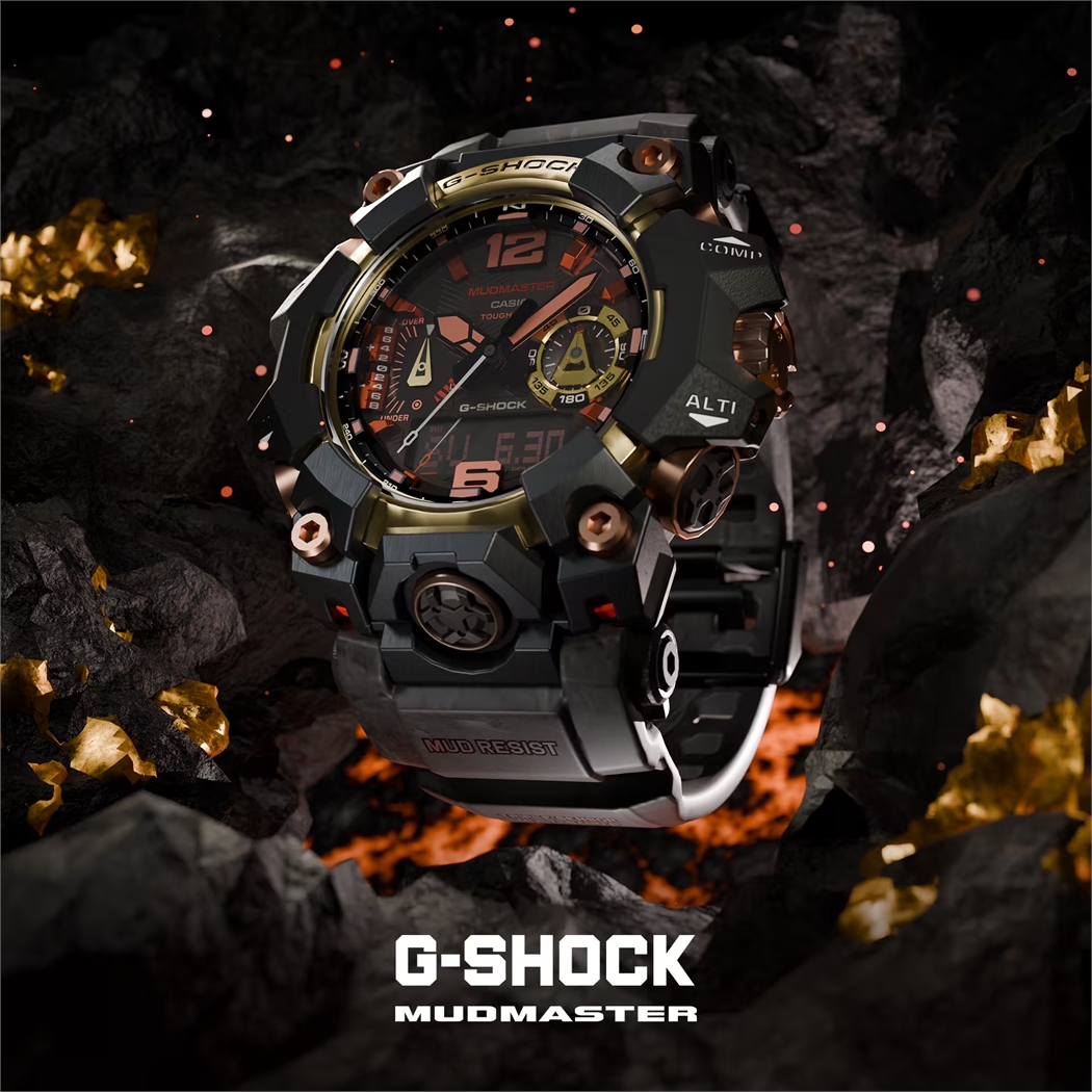 Casio Gwg-B1000mg-1A9dr Master Of G - Kara Mudmaster Erkek Kol