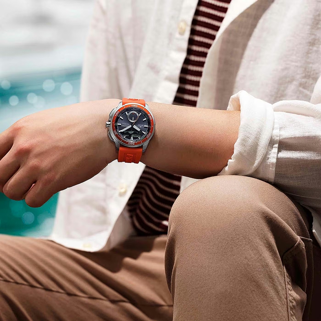 Citizen Promaster Wave Tracker Jv3000-13E Eco-Drive Kol Saati