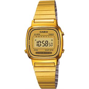 Casio La670wga-9df Retro Gold Dijital Kol Saati