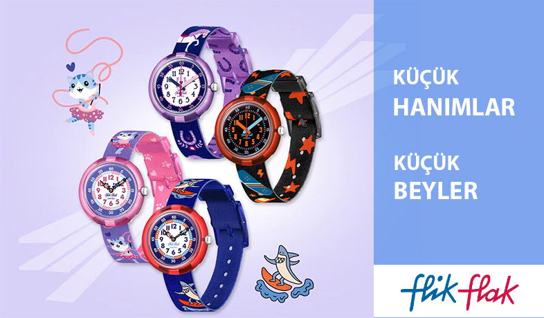 Flik Flak Çocuk Saatlerini Keşfedin